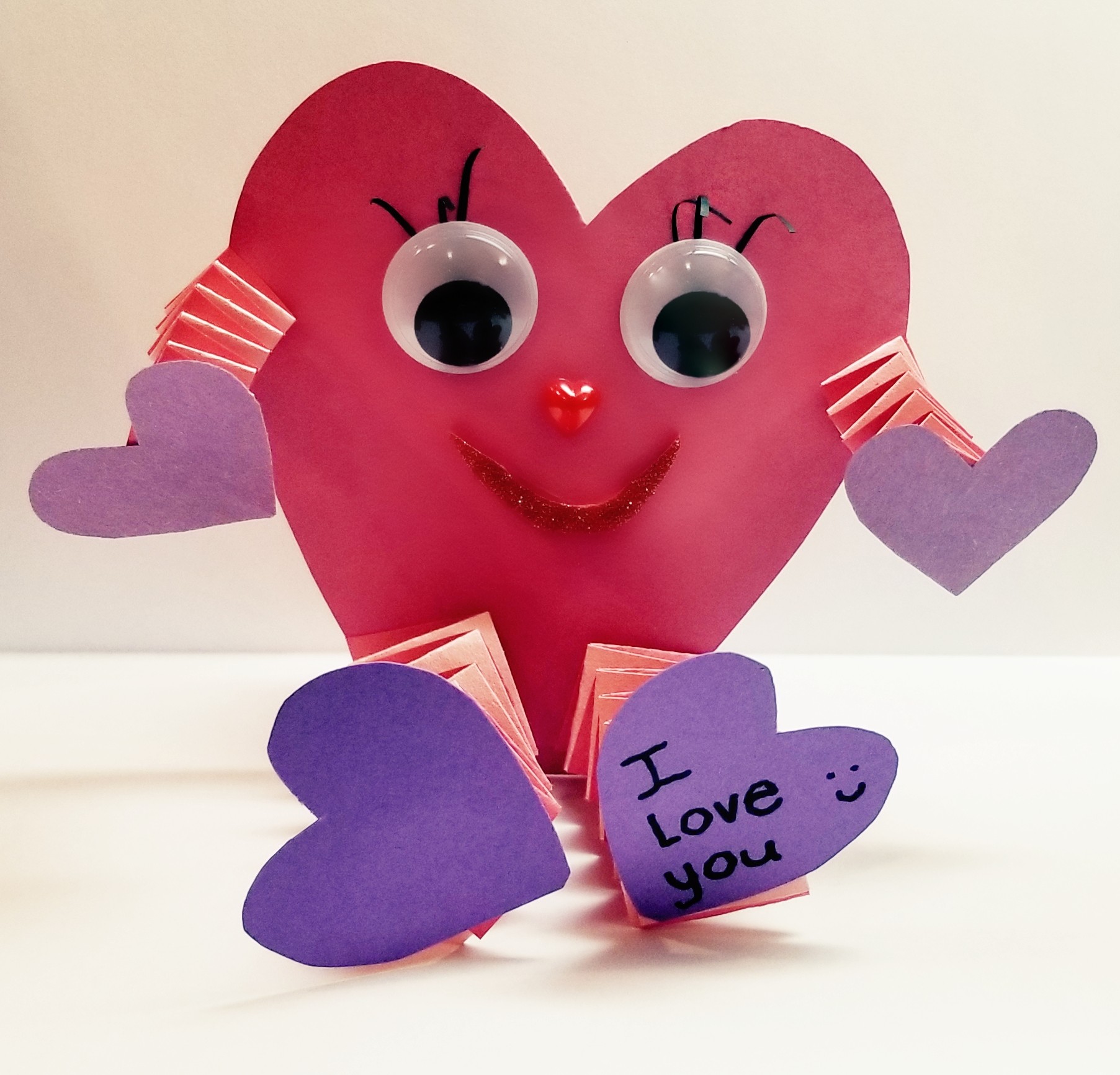 Valentine #39 s Day Craft for Kids with Template Hands On Teaching Ideas