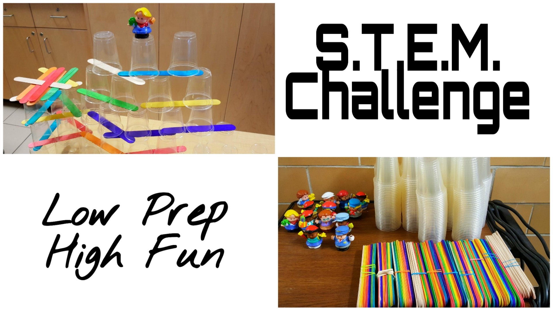 STEM Challenge for Young Kids - Hands-On Teaching Ideas - Kindergarten Adventures