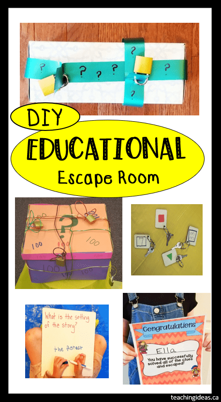 Can you solve the puzzles? This classroom escape room is easy to create and use for any subject. Get kids excited and engaged while learning