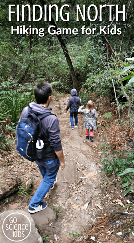 outdoor education shows people going for a hike.