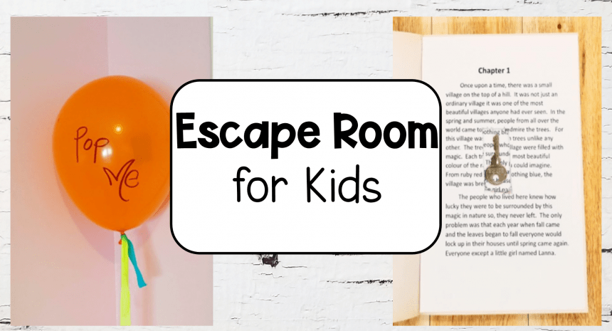 DIY Escape Room for Kids