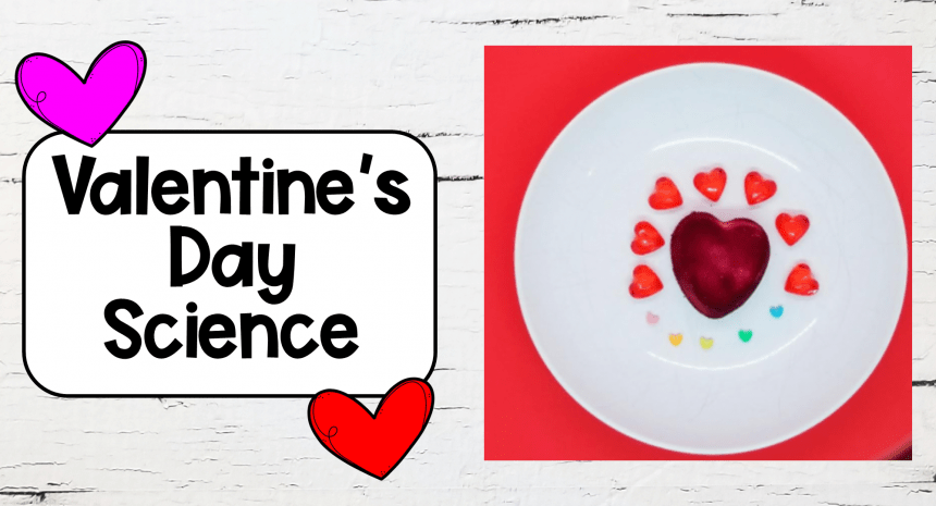 Valentine’s Day Science Chemical Reaction