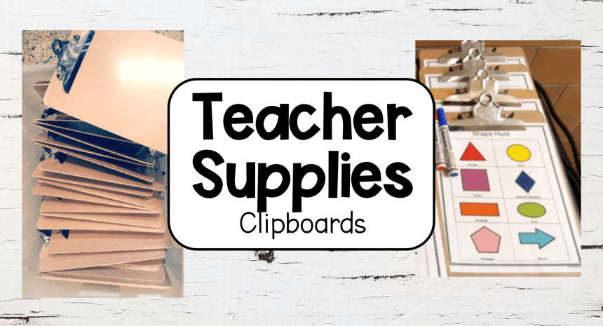 School Supplies – Clipboards