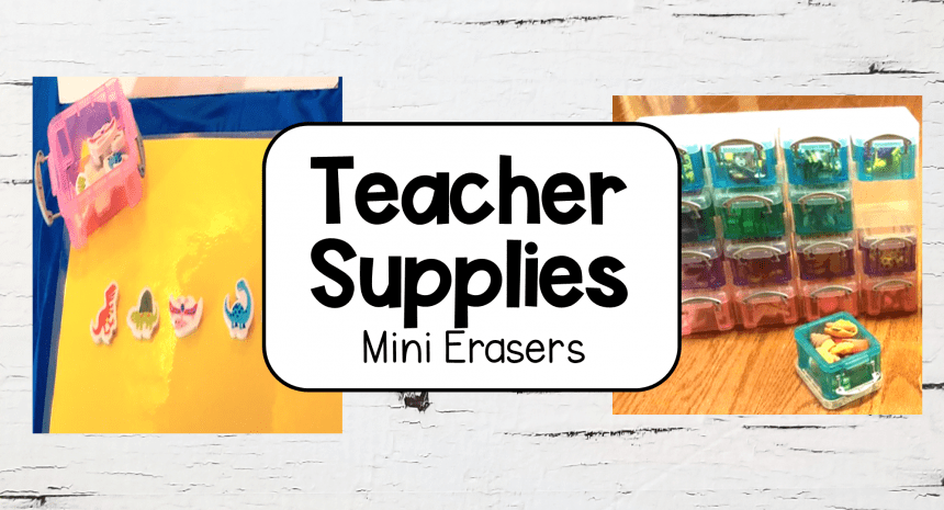 Teacher Supplies and Organization