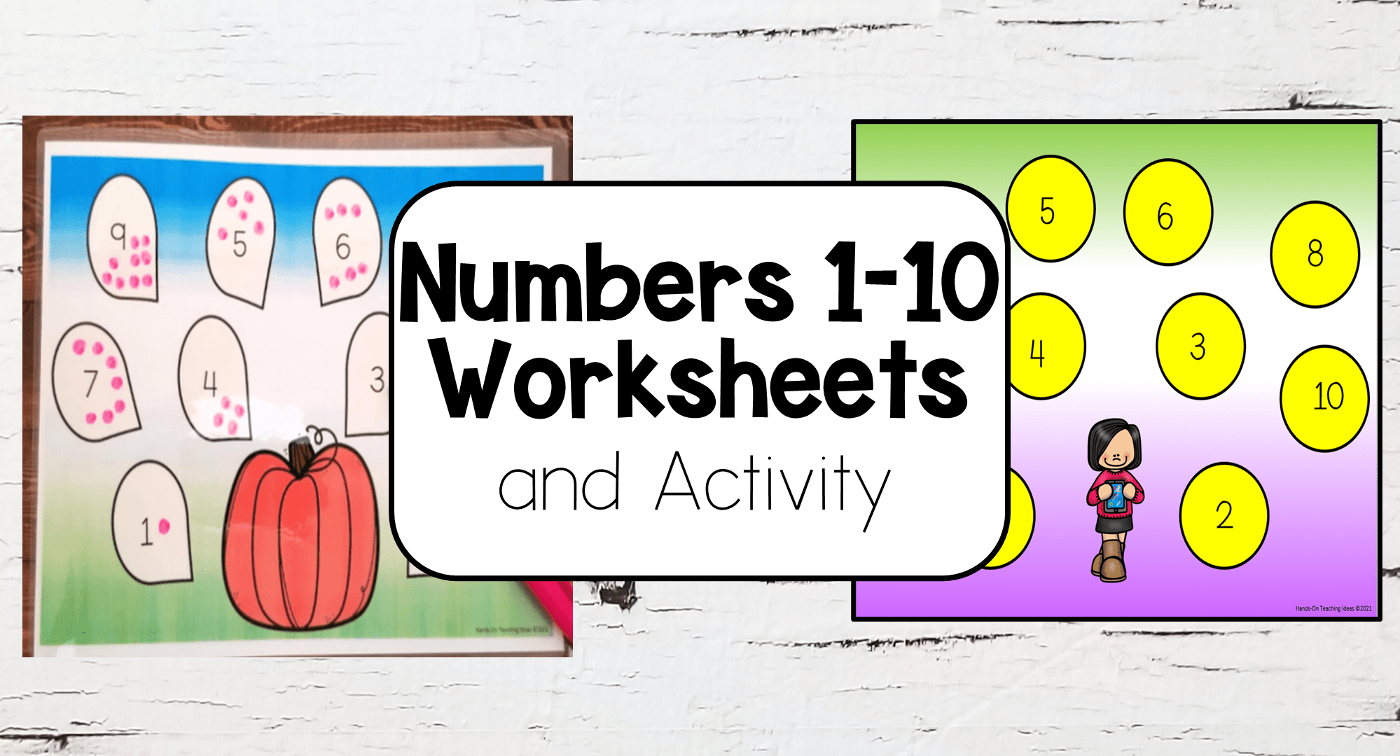 FREE Kindergarten Worksheets and Activity - Hands-On Teaching Ideas