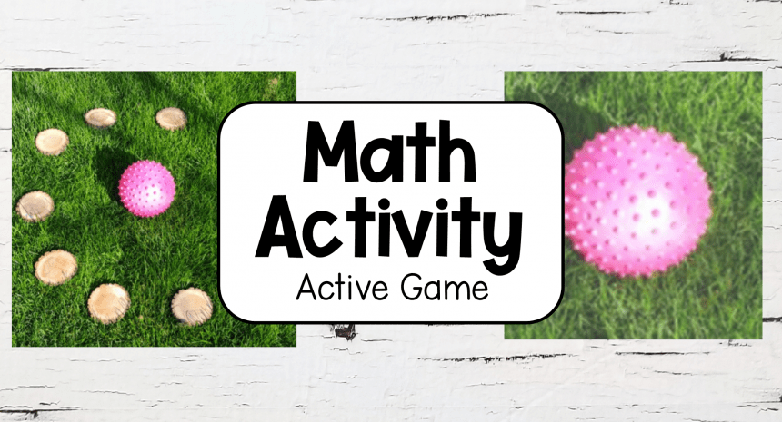 Active Outdoor Math Activity