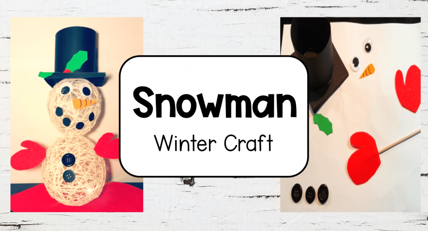 Winter Craft Ideas for Kids