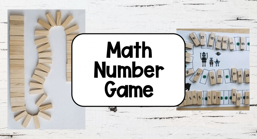 Simple Math Number Game for Kids