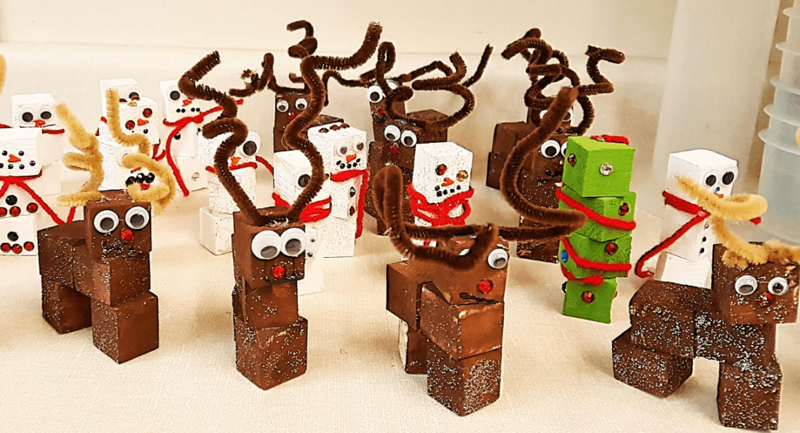 Easy Christmas Crafts for Kids - Hands-On Teaching Ideas