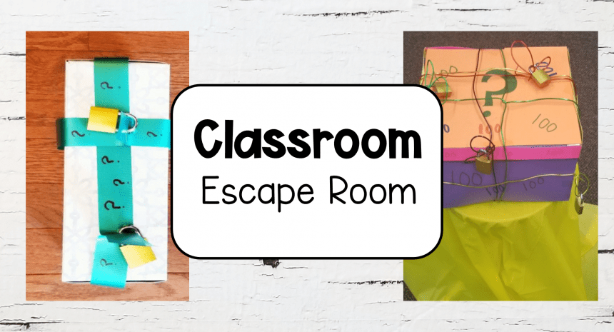 Easy Classroom Escape Room for Any Subject