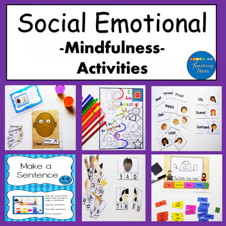 social emotional mindfulness activities shows a product for sale