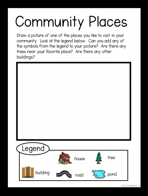 Fun Community Mapping for Kids Activity HandsOn Teaching Ideas
