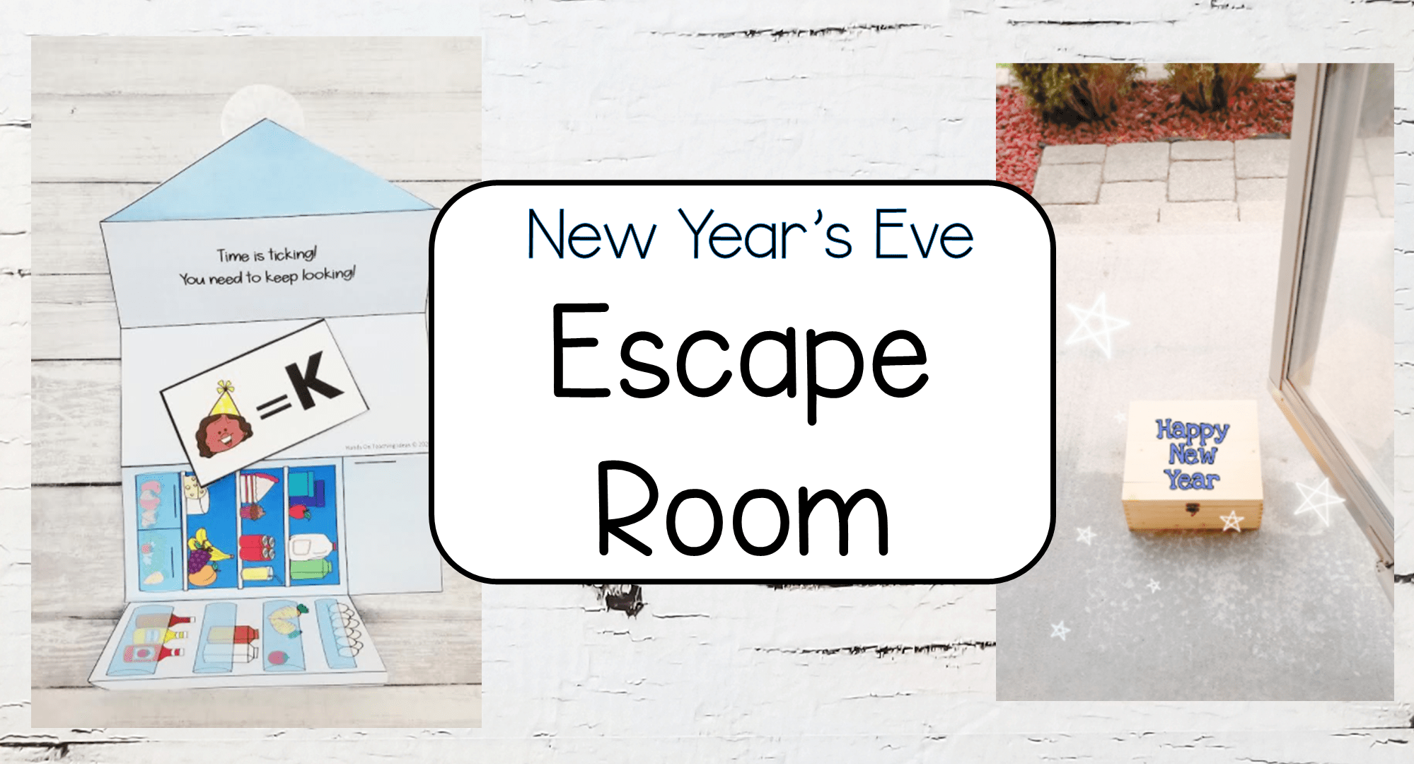 Escape Room Puzzles For New Year S Eve Hands On Teaching Ideas