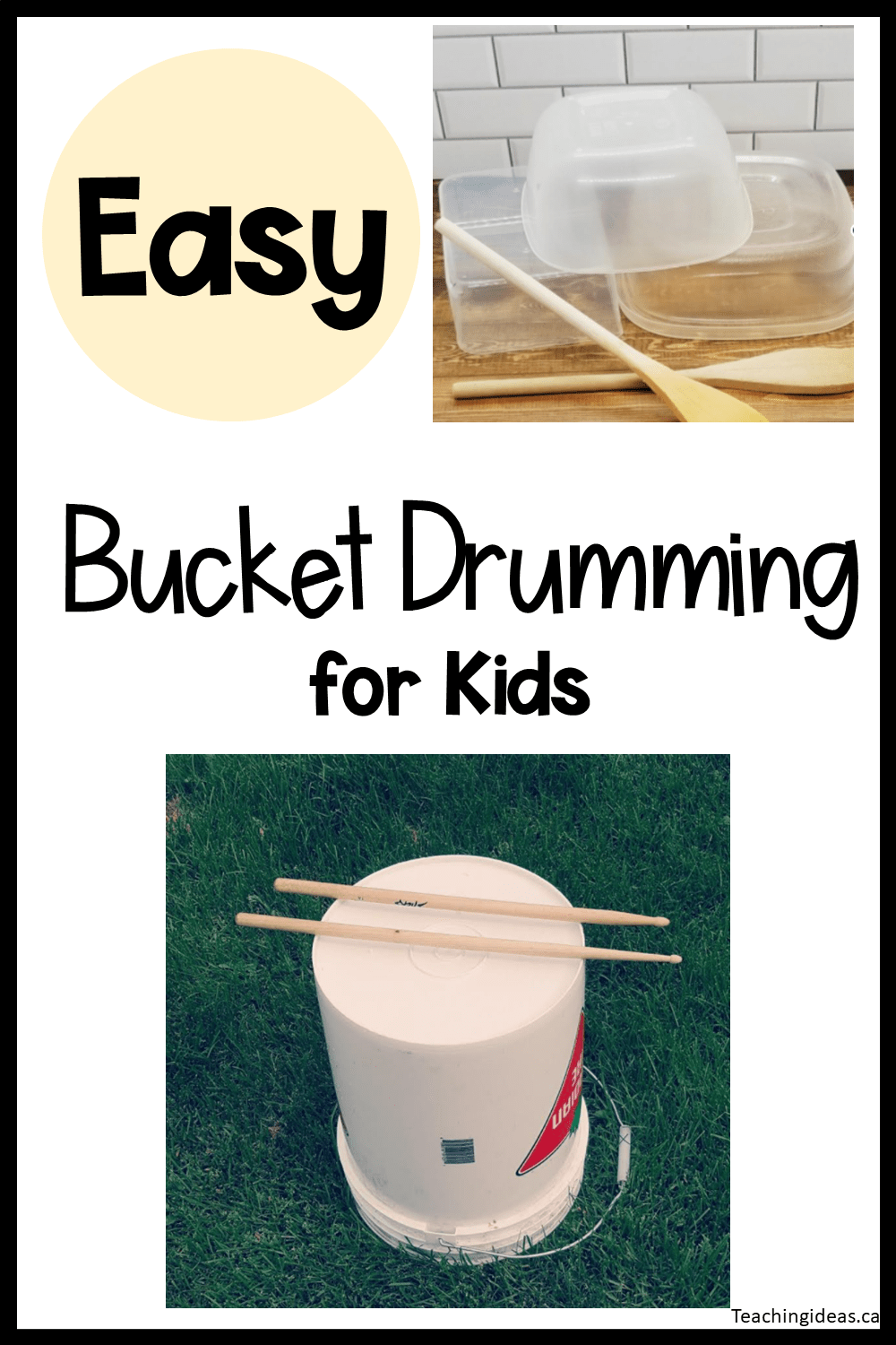 Easy Bucket Drumming for Kids HandsOn Teaching Ideas