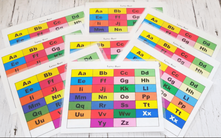 letter games shows printiable alphabet hunt printables.