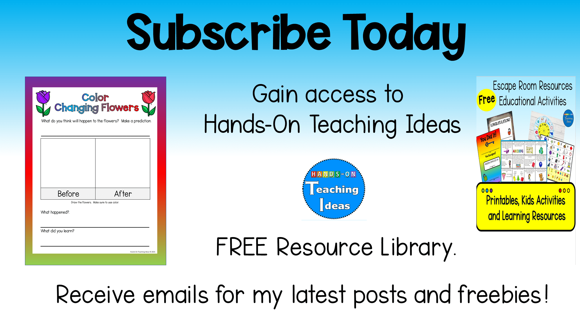 simple science experiments and worksheet hands on teaching ideas