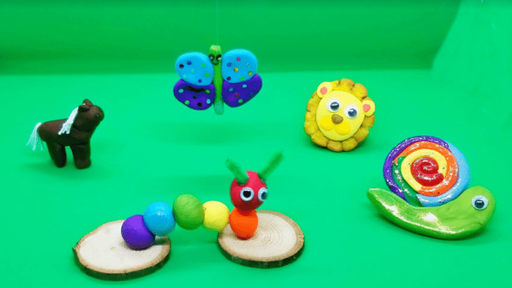 Easy Clay Animals for Kids