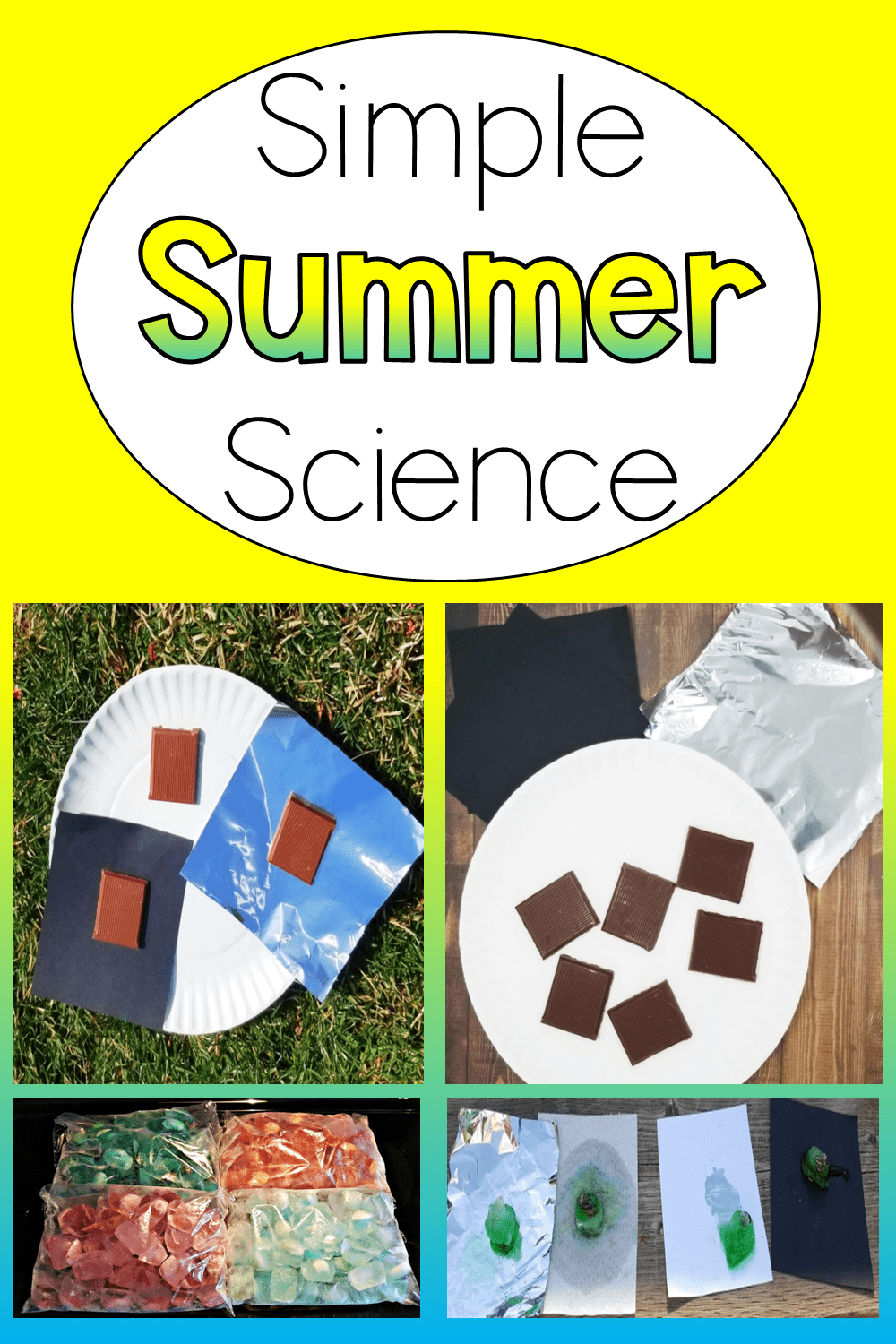 Simple Summer Science for Kids - Hands-On Teaching Ideas Ice Cubes