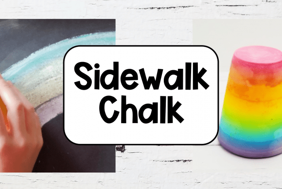 Make Your Own Sidewalk Chalk