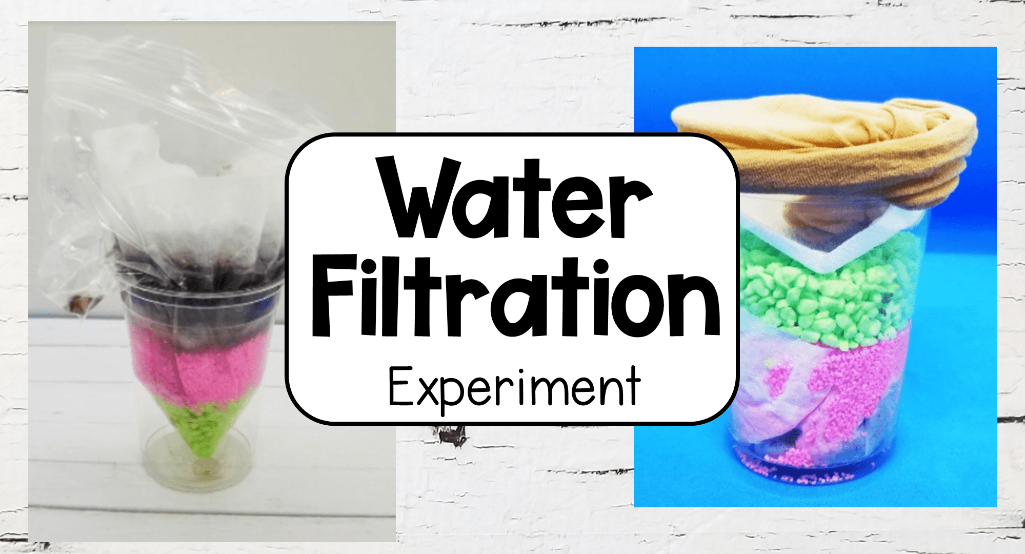 Water Filtration Experiment For Kids Tray Clean Water Experiment Feature Image 