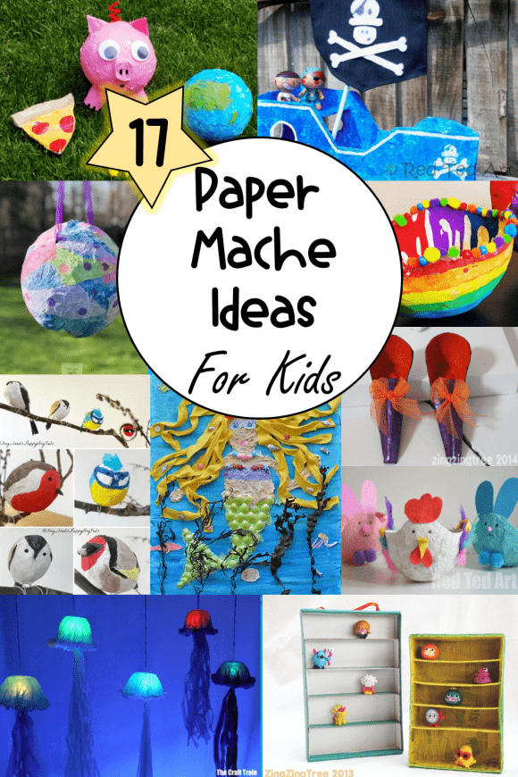 Simple Paper Mache Ideas for Kids HandsOn Teaching Ideas