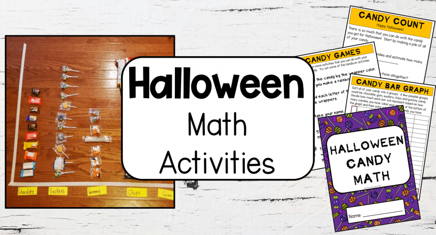 Easy Halloween Math Activities with Candy