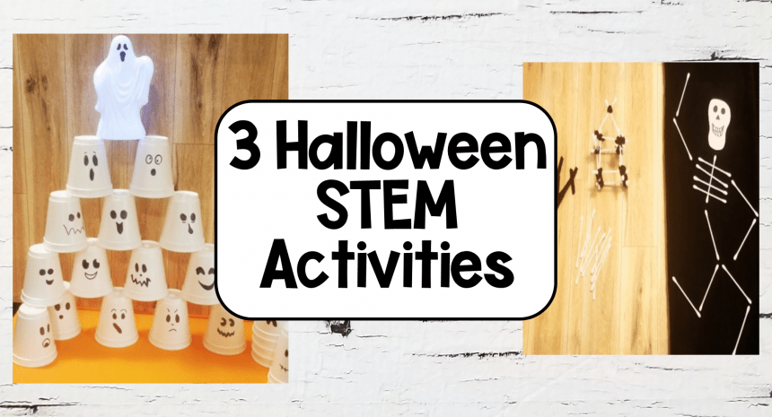 3 Quick Halloween STEM Activities for Kids