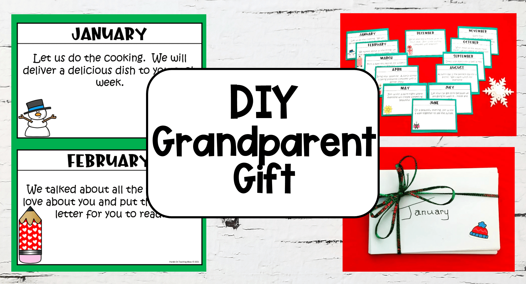 DIY Christmas Gifts for Grandparents - DIY Cuteness