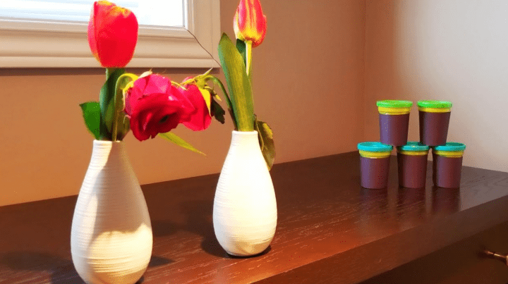 make your own escape room shows roses and 5 containers of playdough
