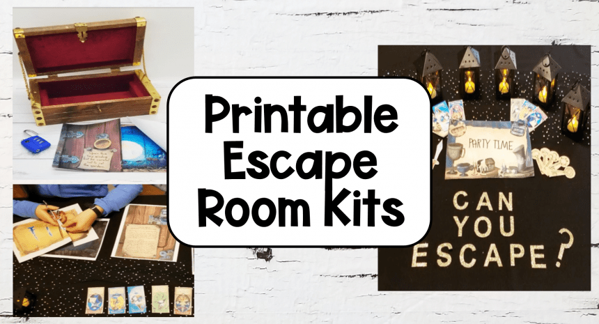 Printable Escape Room for Kids