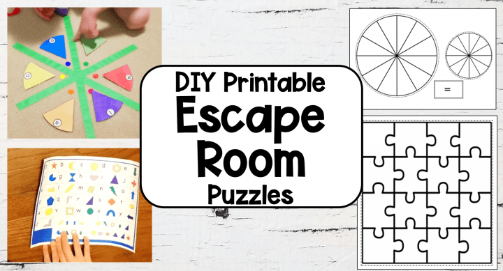 hands on teaching ideas shows a printable escape room puzzles.