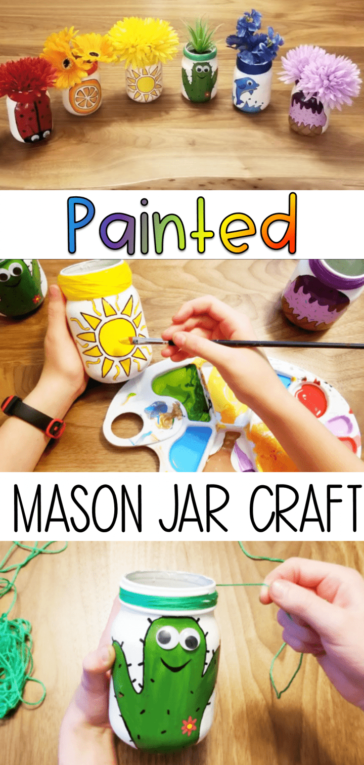mason jar crafts pinterest collage image