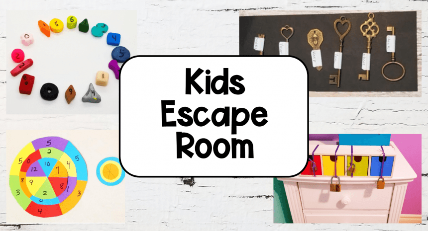 Best Kids Escape Room Challenge at Home