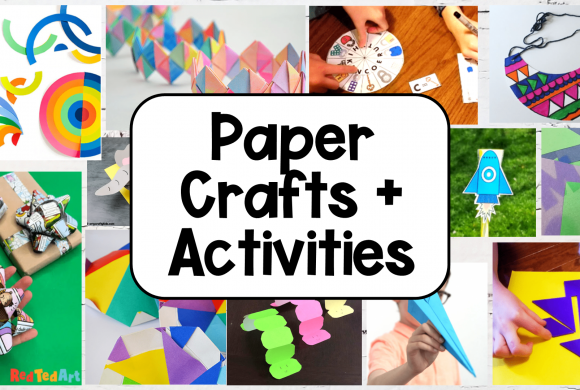 71 Easy Paper Crafts and Activities for Kids