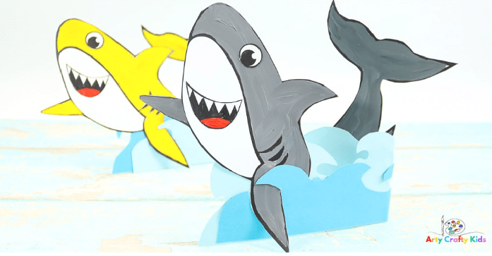shark craft for kids.