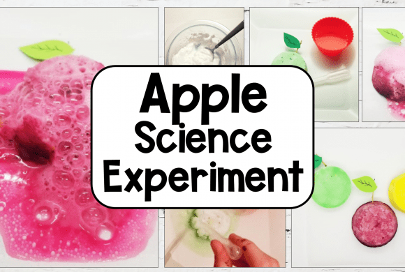 Simple Fizzing Apple Science Experiment