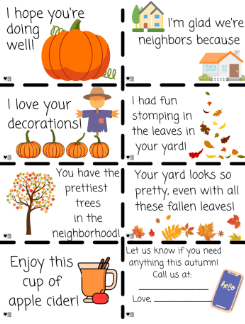 kindness activity shows eight printable pictures and activities for kids to do kindly to neighbors.