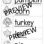 Thanksgiving Write the Room Activity - Hands-On Teaching Ideas