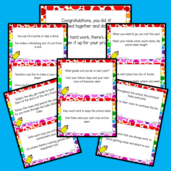 Free School Scavenger Hunt