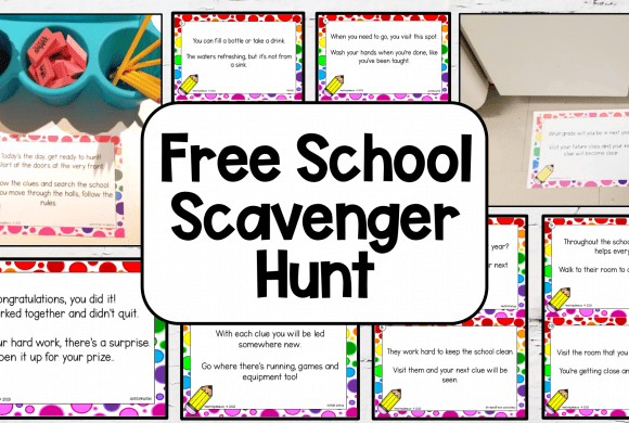 Free School Scavenger Hunt