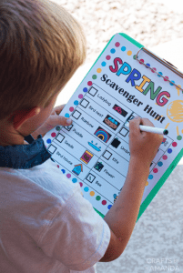 35 Scavenger Hunts for Kids with FREE Printables