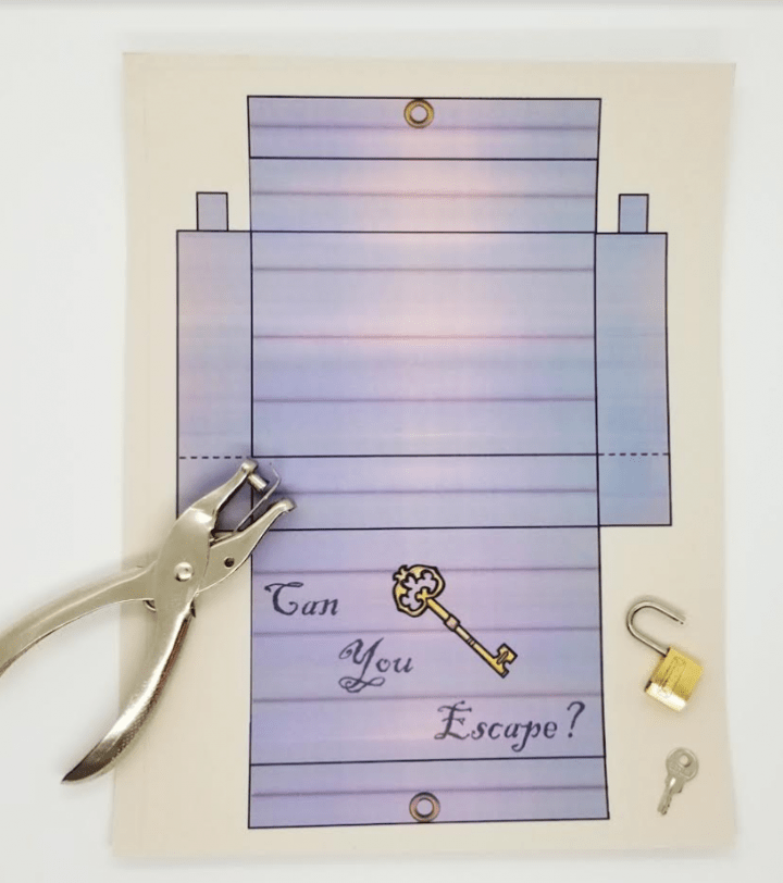 how to make an escape room lock box ideas shows the net to a printable lock box