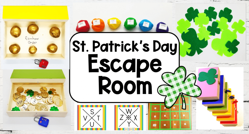 DIY St. Patrick’s Day Escape Room with Printables