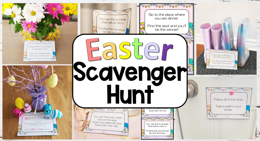 Free Easter Scavenger Hunt Game