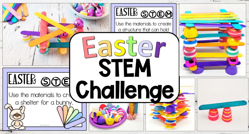 Easy Easter STEM Activity (Free Printable)
