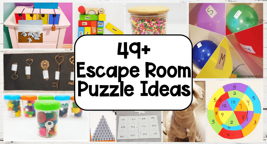 49+ Best DIY Escape Room Puzzle Ideas (Free Puzzles)