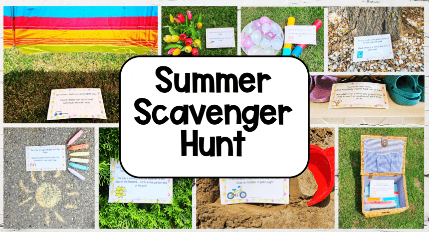 Summer Scavenger Hunt for Kids