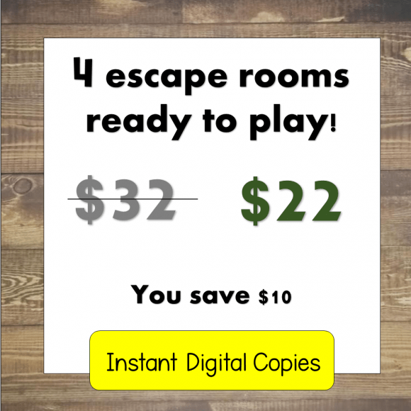 Freebie! Printable Escape Room