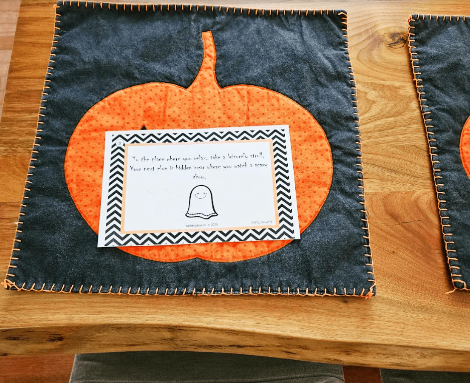 Free Printable Halloween Scavenger Hunt