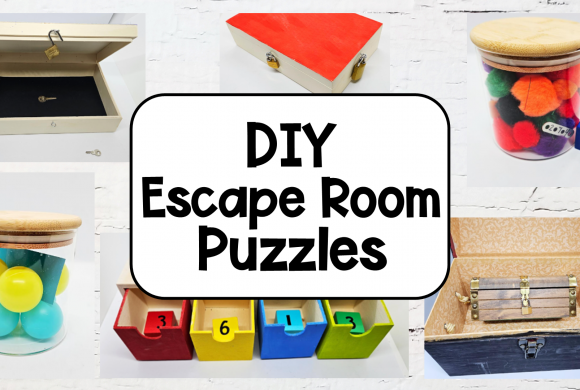 Escape Room for Kids Using Containers